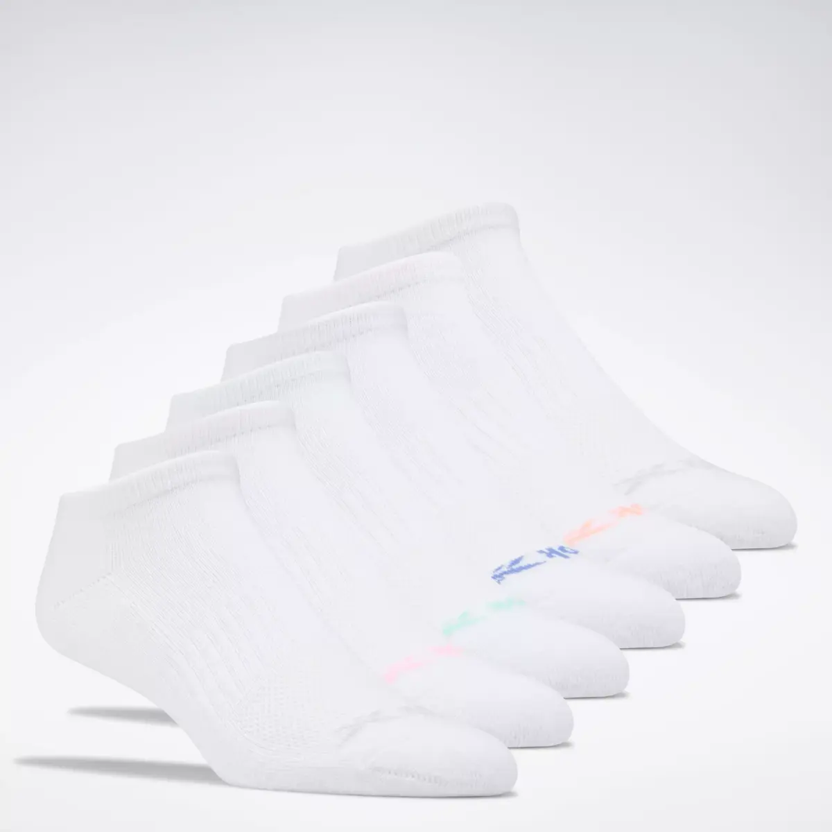 Chaussettes basses Reebok Basic pour femme, lot de 6 paires