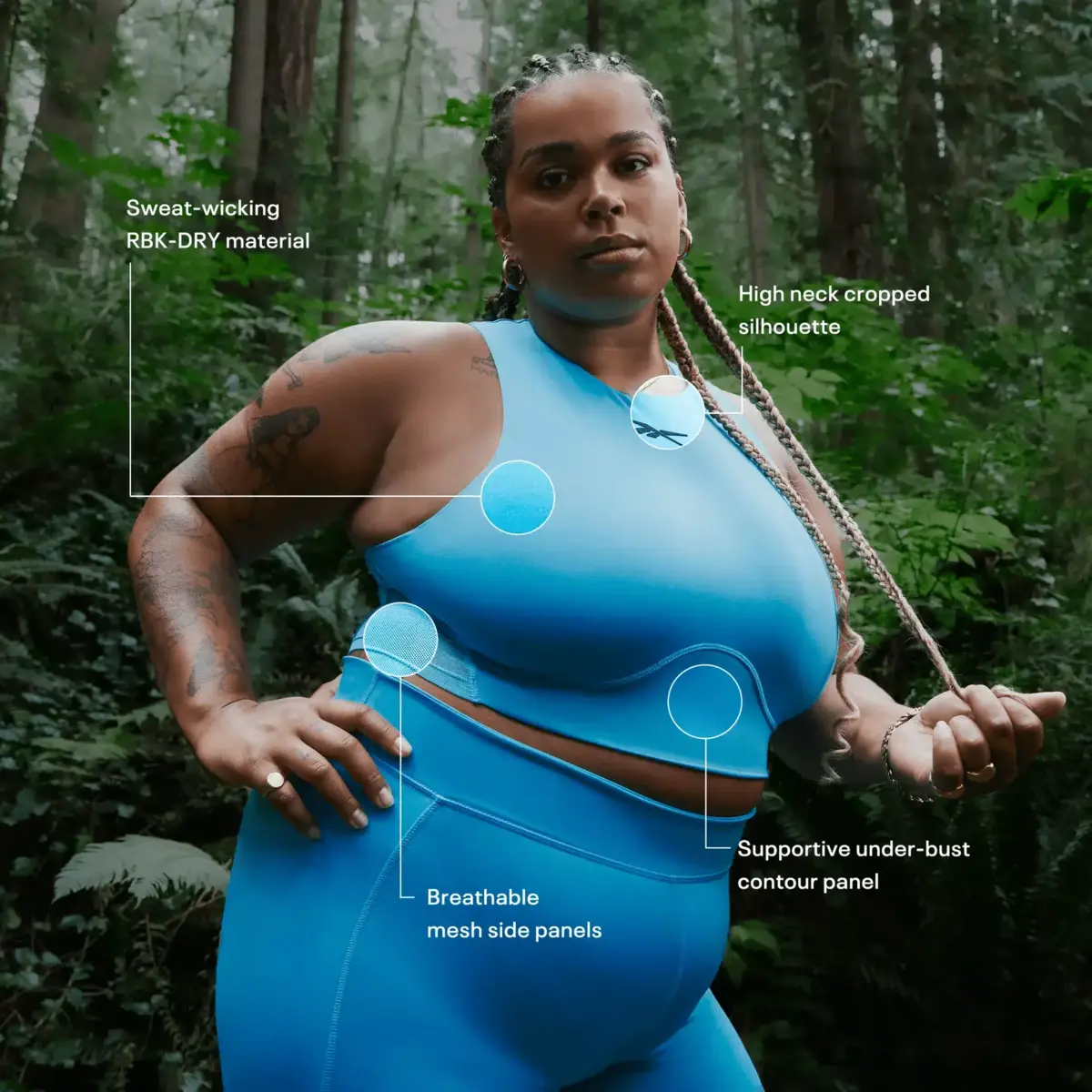 Haut court Lux Contour pour femmes