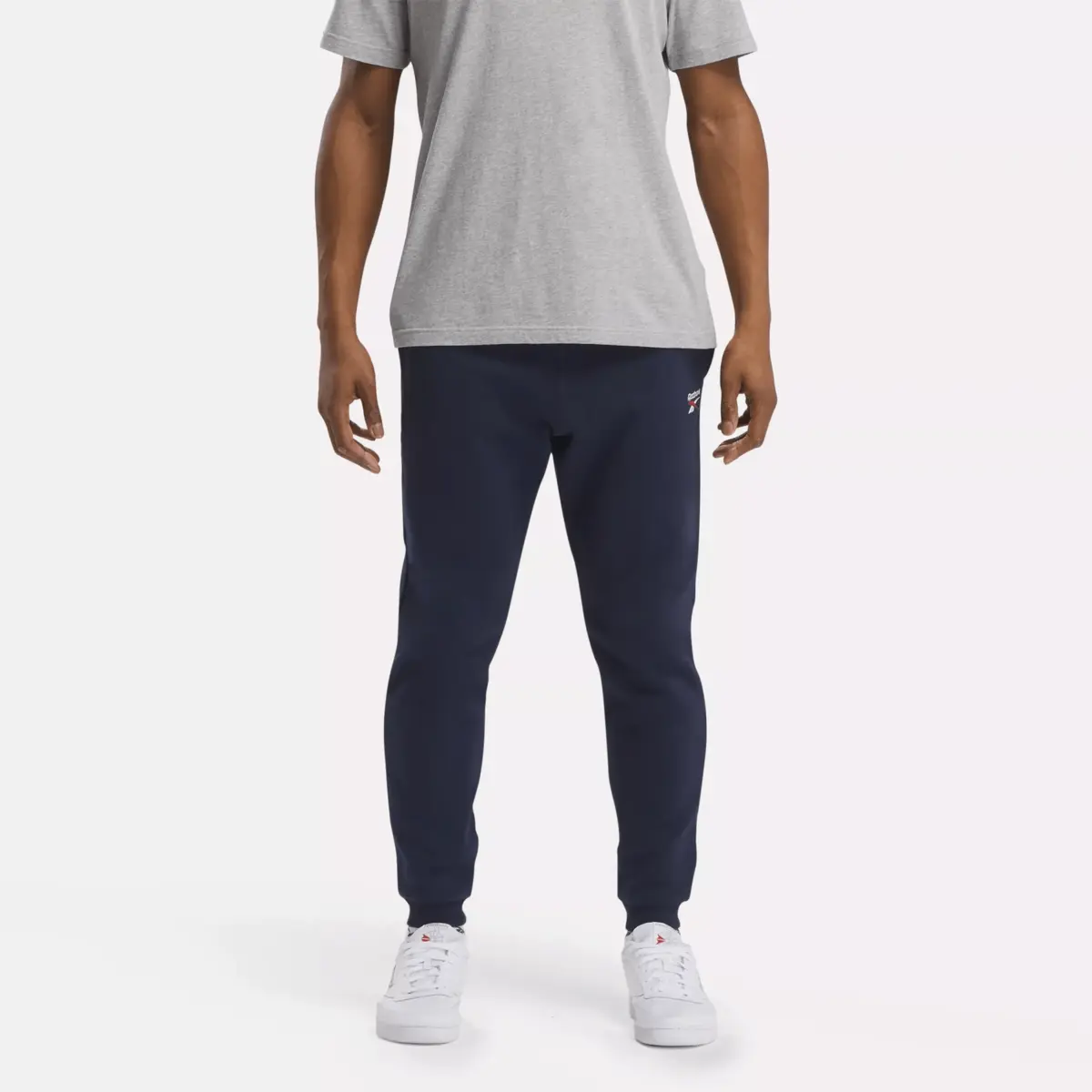 Pantalon de jogging en molleton Reebok Identity Small Logo pour homme Pantalon de jogging en molleton Reebok Identity Small Logo pour homme