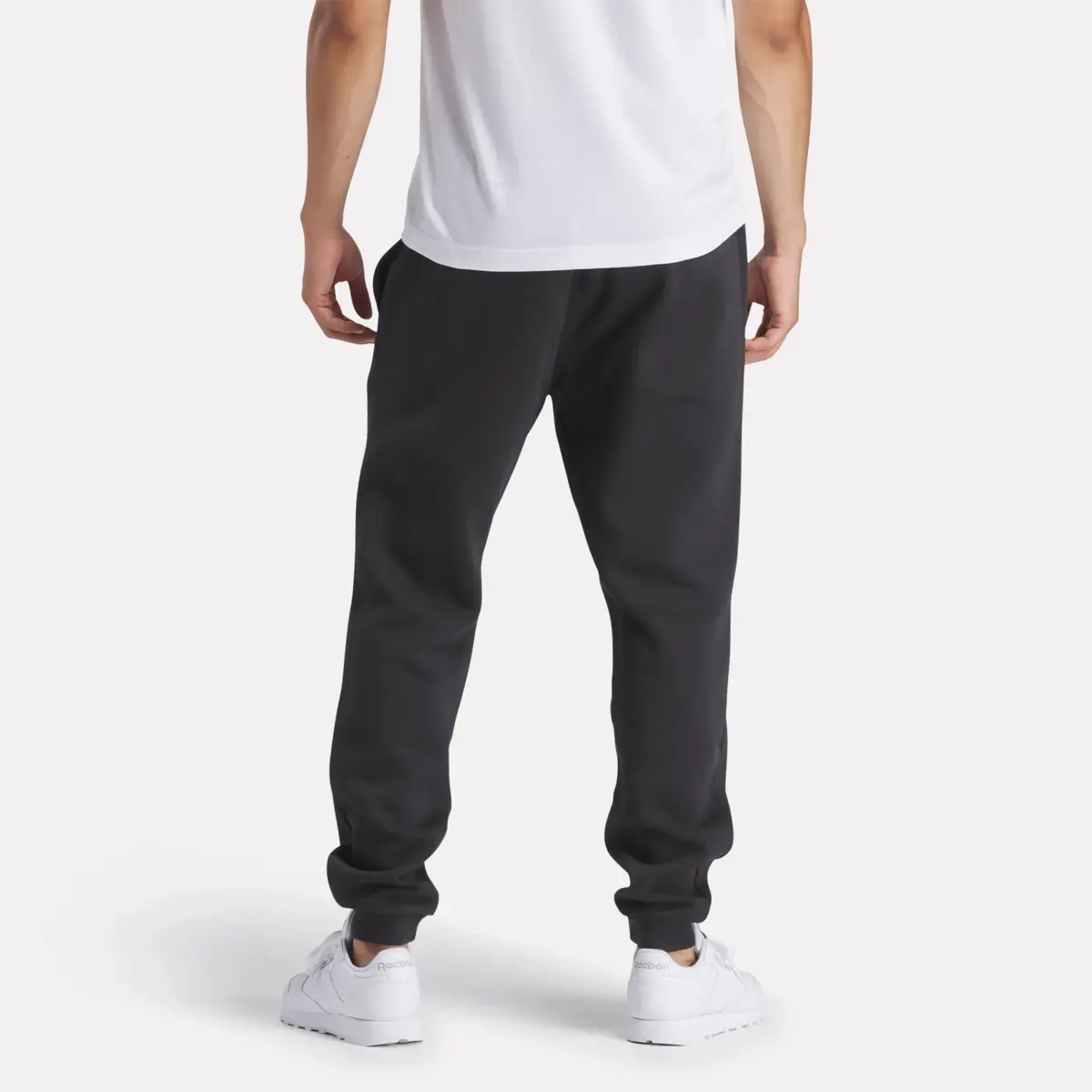 Pantalon de jogging en molleton Reebok Identity Small Logo pour homme Pantalon de jogging en molleton Reebok Identity Small Logo pour homme