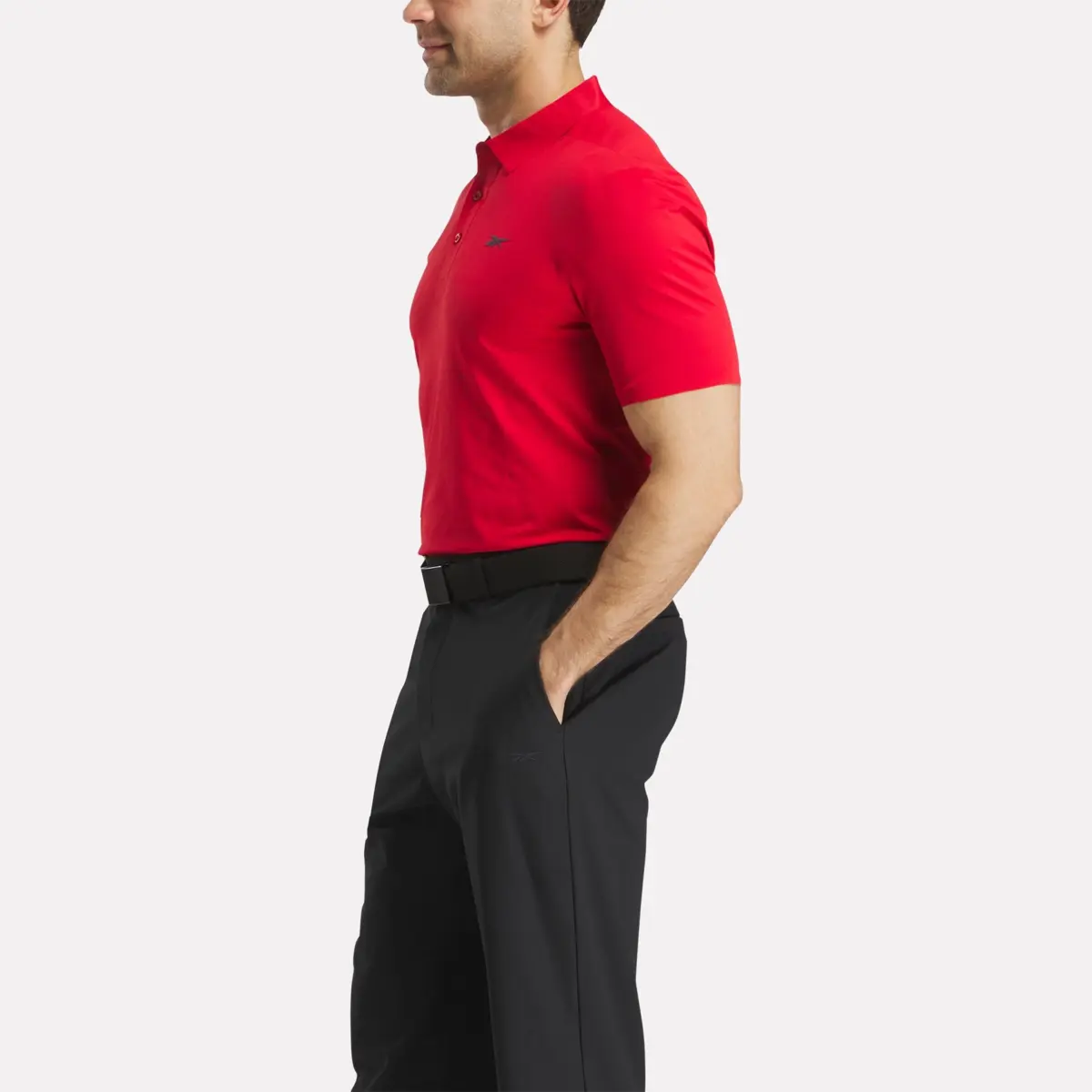 Polo à manches courtes en micro-piqué pour homme