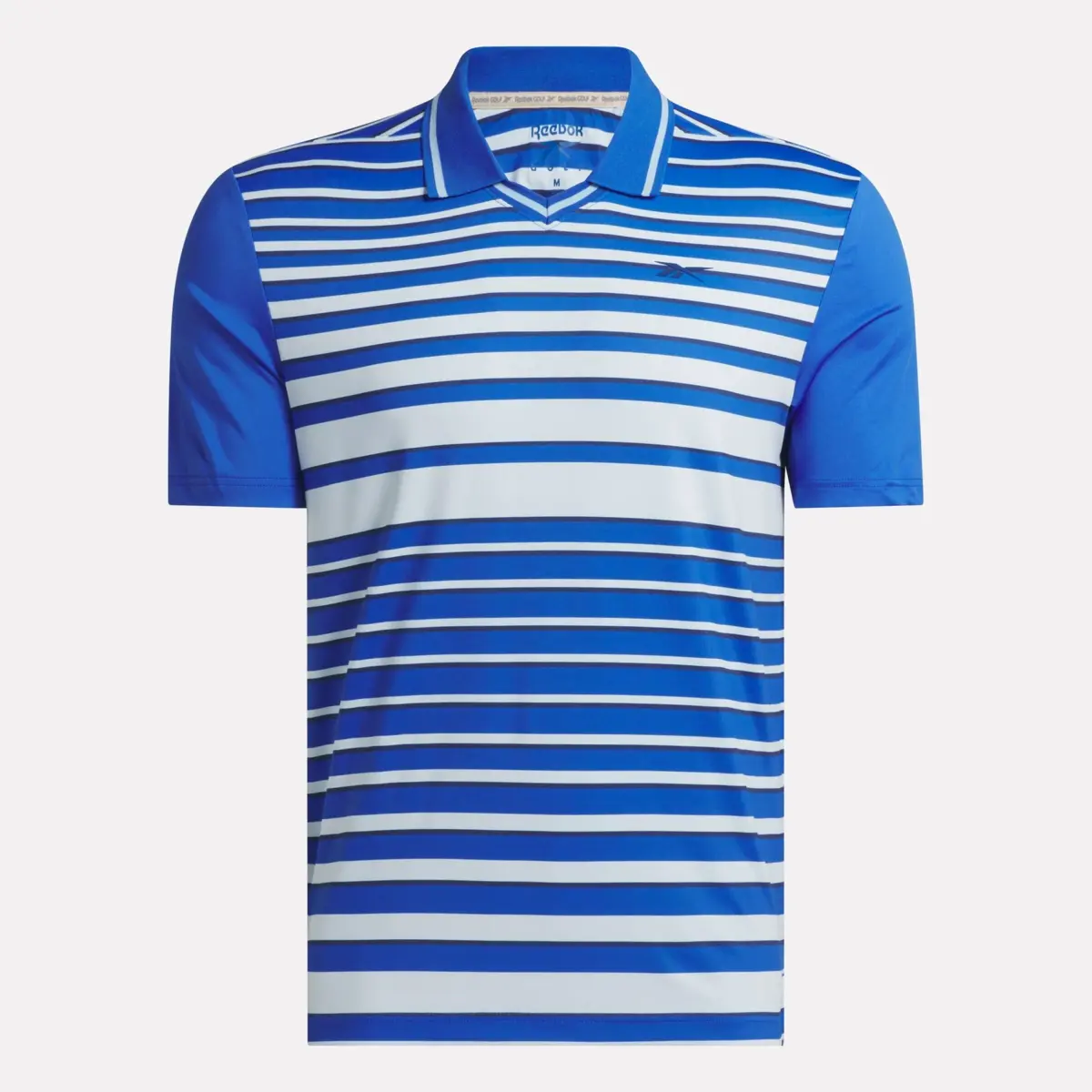 Polo à manches courtes et rayures pour homme avec col côtelé Polo à manches courtes et rayures pour homme avec col côtelé