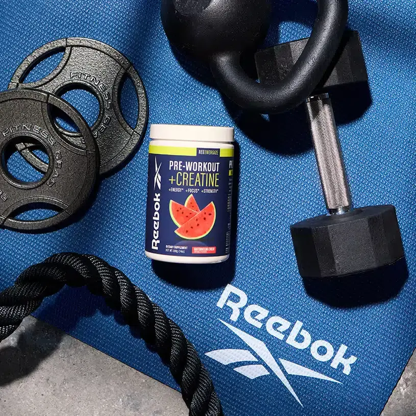 Reebok ReeEnergize Pre-Workout + Créatine Reebok ReeEnergize Pre-Workout + Créatine