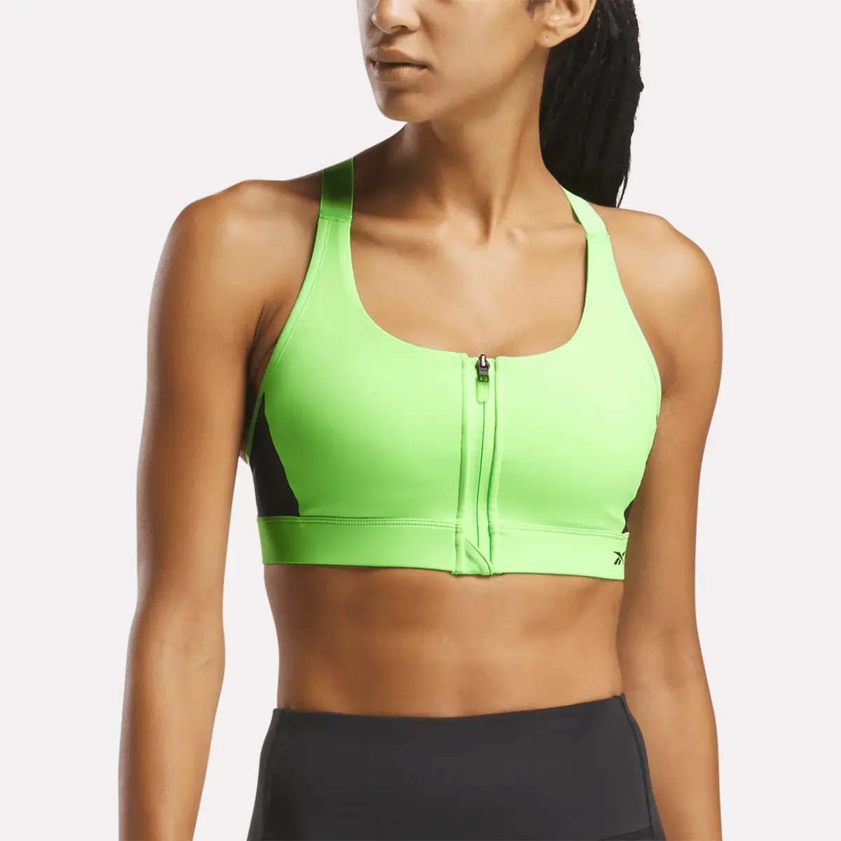 Soutien-gorge de sport Lux à fermeture éclair sur le devant pour femmes Soutien-gorge de sport Lux à fermeture éclair sur le devant pour femmes