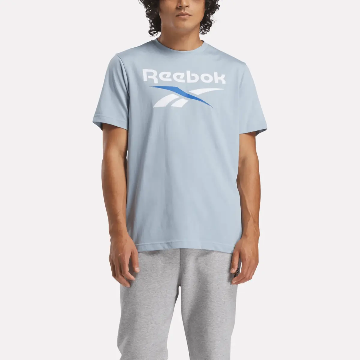 T-shirt Reebok Identity Big Stacked Logo pour homme