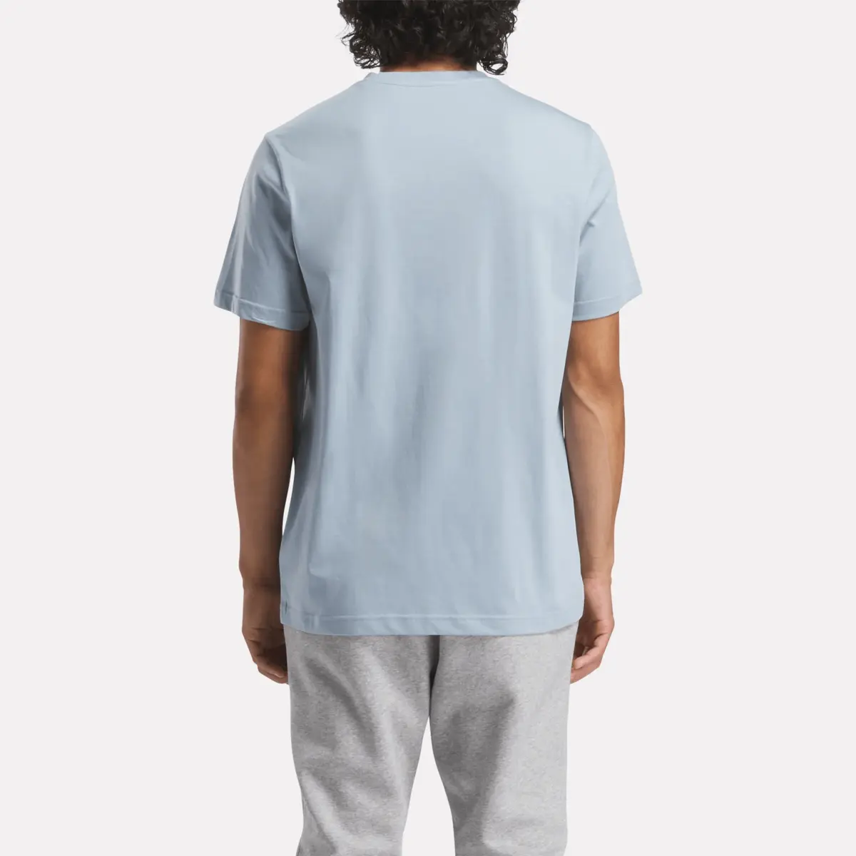 T-shirt Reebok Identity Big Stacked Logo pour homme T-shirt Reebok Identity Big Stacked Logo pour homme