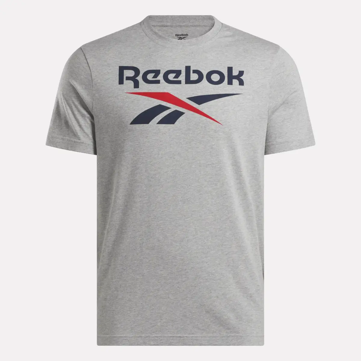 T-shirt Reebok Identity Big Stacked Logo pour homme T-shirt Reebok Identity Big Stacked Logo pour homme
