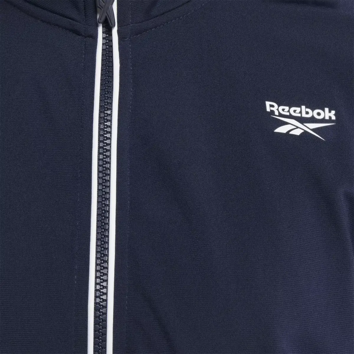 Veste de survêtement Reebok Identity Back Vector Tricot pour femme Veste de survêtement Reebok Identity Back Vector Tricot pour femme